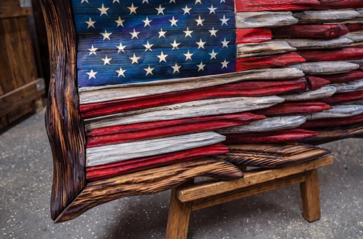 "The Battle Worn" Flag